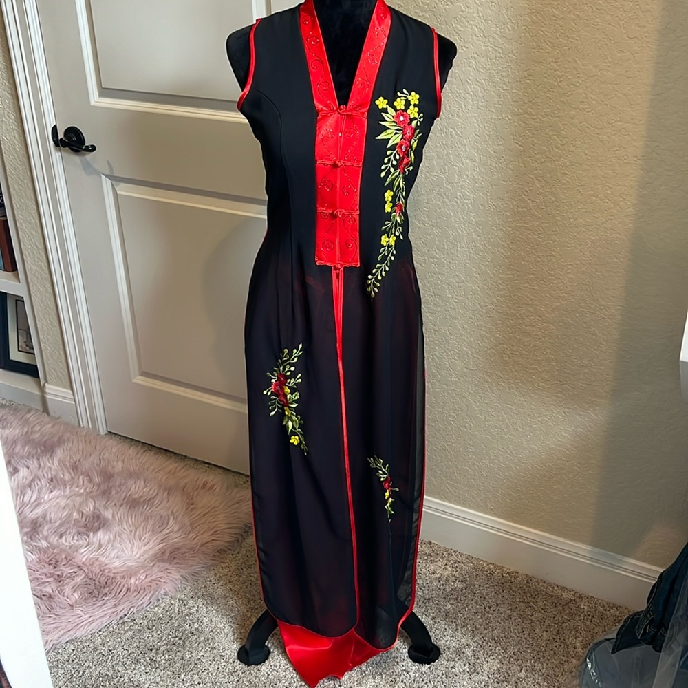 Traditional Asian Vietnamese Dress